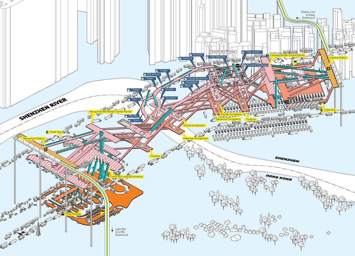 mapa de Shenzhen 3d