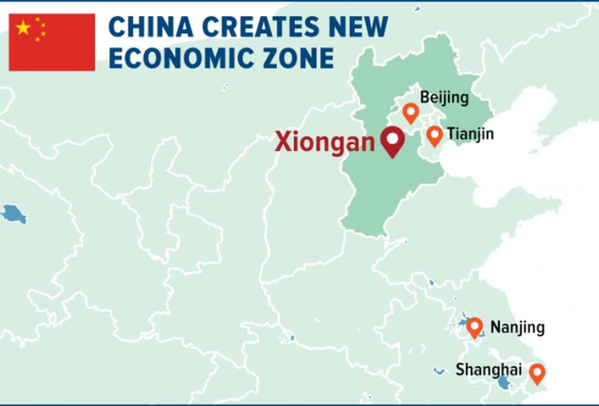 mapa de la zona económica especial de Shenzhen
