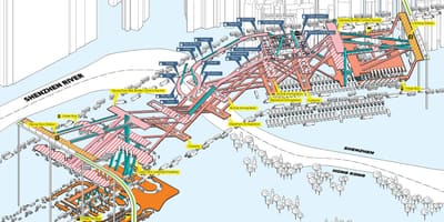Mapa de Shenzhen 3d