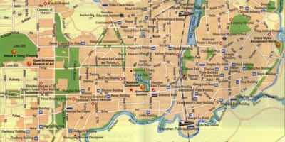 Shenzhen mapa del mundo